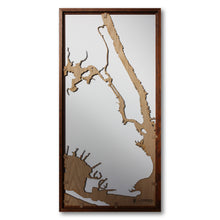 Load image into Gallery viewer, New York City, NY - 15x30in Upcycled Laser Cut Wooden Map